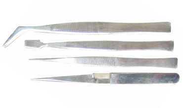 HT-09 Tweezers Set of 4 Pcs