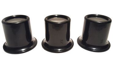 HT-10 Eye Loupe Set of 3 Pcs.